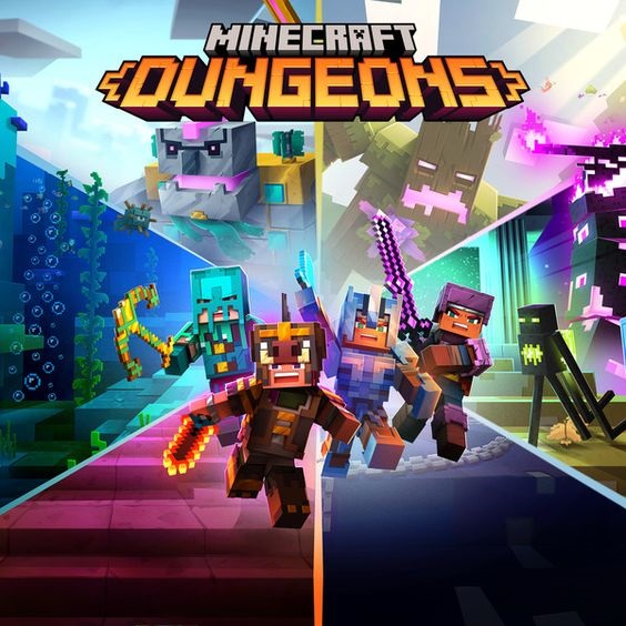 اکانت ظرفیت دو Minecraft Dungeons برای پلی استیشن 4و5