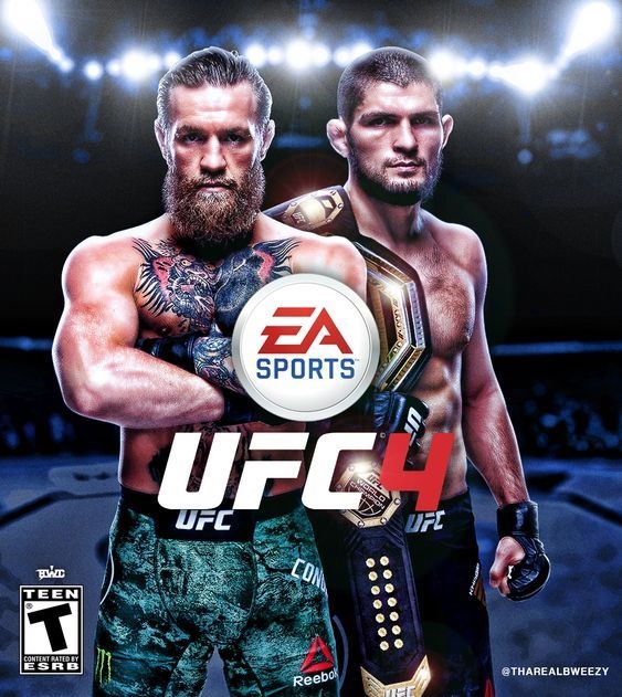 اکانت ظرفیت دو UFC 4 برای پلی استیشن 4و5