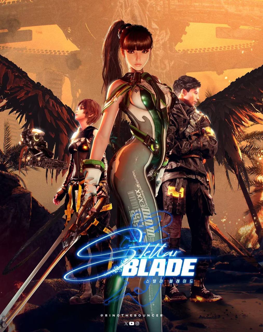 اکانت ظرفیت سه Stellar blade  برای پلی استیشن 5
